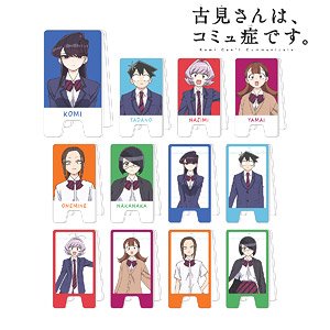 Komi Can`t Communicate Trading Acrylic Standing Signboard Style Memo Stand (Set of 12) (Anime Toy)
