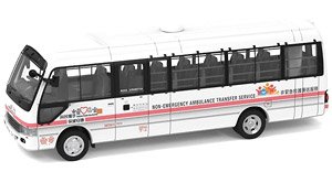 Tiny City No.13 トヨタ コースター B59 非緊急救護車 (ミニカー)