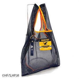Haikyu!! Karasuno High School Pattern Mesh Tote Bag (Anime Toy)