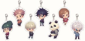Jujutsu Kaisen Trading Metal Charm Parka Ver. (Set of 7) (Anime Toy)