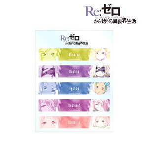 Re:Zero -Starting Life in Another World- Ani-Art Aqua Label Acrylic Perpetual Calendar Dress Up Parts Ver.B (Anime Toy)
