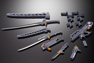 Metal Build Evangelion Use Weapon Set (Completed)