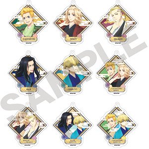 Tokyo Revengers Trading Acrylic Key Ring Hakama Series (Set of 9) (Anime Toy)