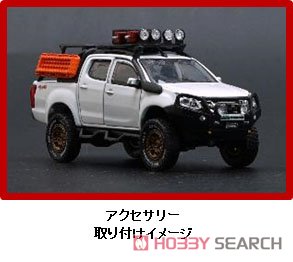 いすゞ D-Max 2016 スプラッシュホワイト RHD アクセサリーパック付 (ミニカー) その他の画像2