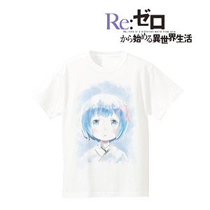 Re: Life in a Different World from Zero Ani-Art T-Shirts (Rem Childhood Ver.) Mens XXL (Anime Toy)