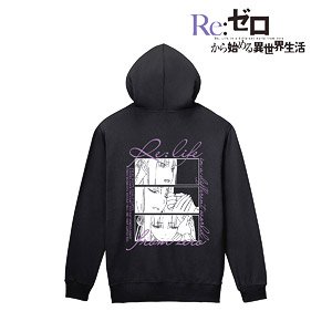 Re:Zero -Starting Life in Another World- Emilia Back Print Zip Parka Mens XS (Anime Toy)