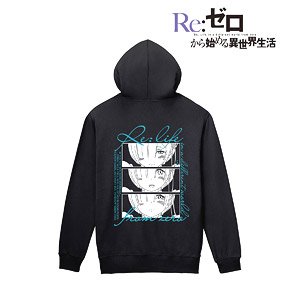 Re:Zero -Starting Life in Another World- Rem Back Print Zip Parka Mens XS (Anime Toy)