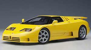 ブガッティ EB110 SS (イエロー) (ミニカー)