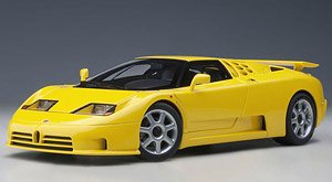 Bugatti EB110 SS (Yellow) (Diecast Car)