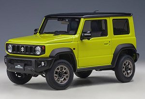 Suzuki Jimny Sierra (JB74) (Yellow / Black Roof) (Diecast Car)