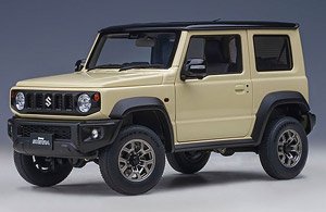 Suzuki Jimny Sierra (JB74) (Ivory Metallic / Black Roof) (Diecast Car)