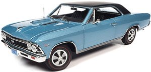 1966 Chevy Chevelle SS396 Blue / Black (Diecast Car)