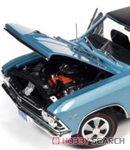 1966 Chevy Chevelle SS396 Blue / Black (Diecast Car) Item picture2