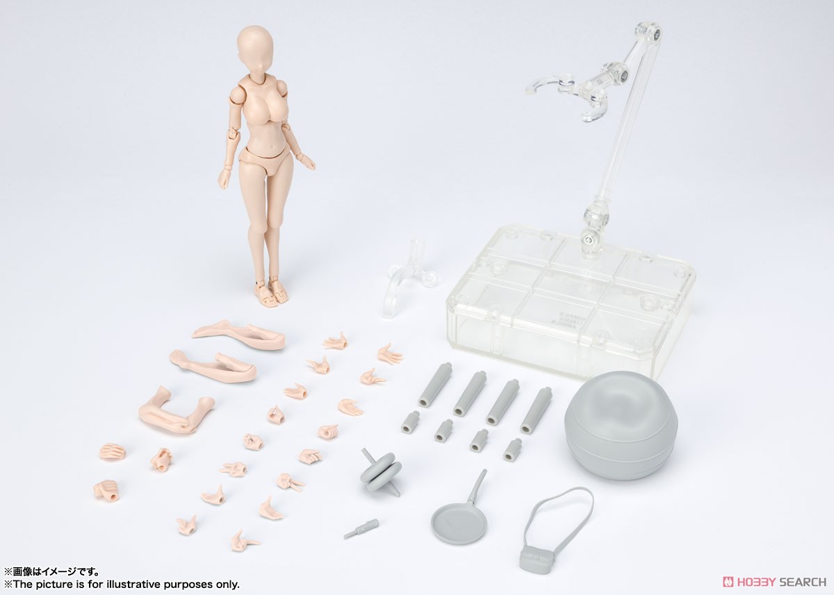 S.H.フィギュアーツ ボディちゃん -矢吹健太朗- Edition DX SET (Pale orange Color Ver.) (完成品) 商品画像6