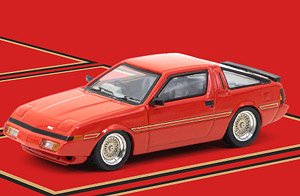 Mitsubishi Starion Bright Red (Diecast Car)