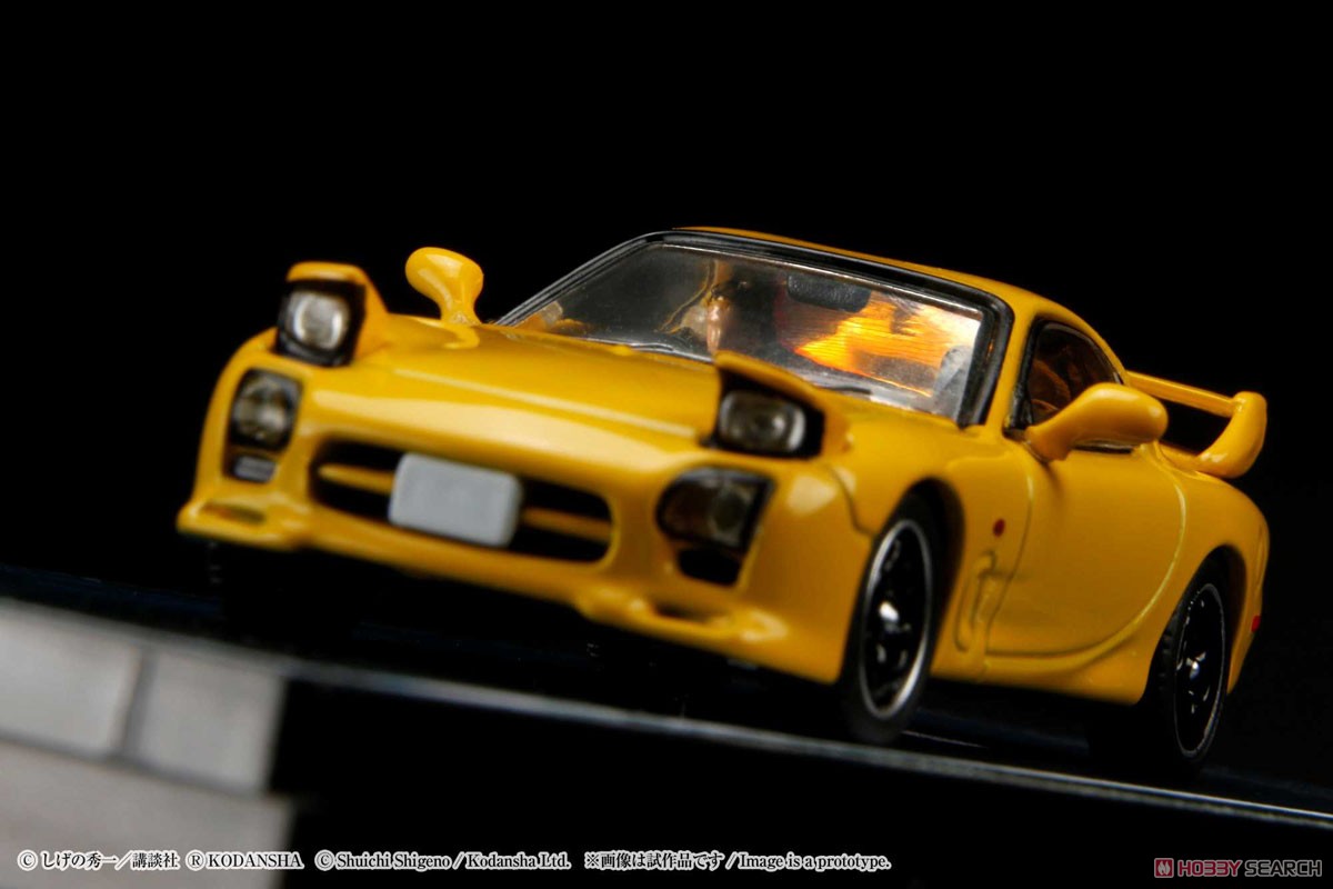 Mazda RX-7 (FD3S) Project D / 高橋啓介 (ディオラマセット) (ミニカー) その他の画像4