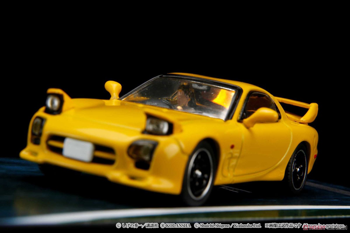 Mazda RX-7 (FD3S) Project D / 高橋啓介 (ディオラマセット) (ミニカー) その他の画像5