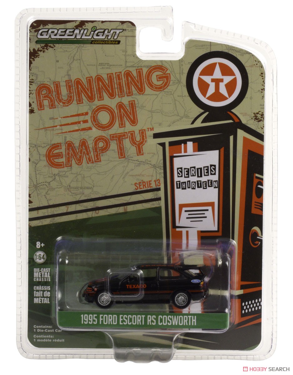 Running on Empty #13 1995 フォード エスコート RS コスワース TEXACO (ミニカー) パッケージ1
