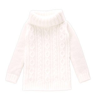 45 Hokkori Knit Dress (Off White) (Fashion Doll)