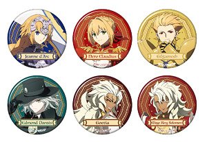 Fate/Grand Order -終局特異点 冠位時間神殿ソロモン- キャラバッジコレクション (6個セット) (キャラクターグッズ)