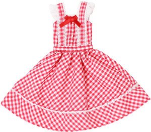 PNS Summer Girl One Piece (Red Check) (Fashion Doll)