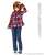PNS Angelic Sigh Mama`s Shirt (Red Check) (Fashion Doll) Other picture1