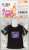 PNS Graphic T-shirt (Black x Purple) (Fashion Doll) Item picture2