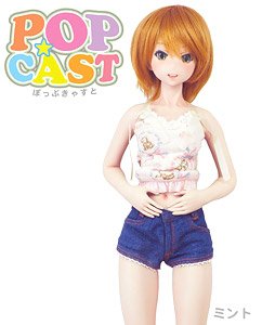 Popcast Mint (Body Color / Skin Light Pink) w/Full Option Set (Fashion Doll)