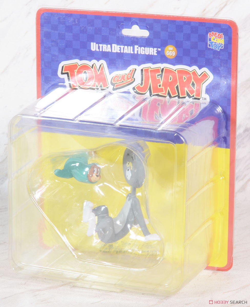 UDF No.669TOM and JERRY SERIES 3 TOM(Head in the shape of the pan)and JERRY(In the Vinyl Hose) (完成品) パッケージ1