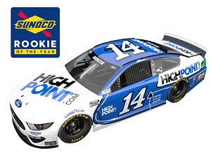 `チェイス・ブリスコー` #14 ハイポイント.com フォード マスタング NASCAR 2021 SUNOCO ルーキー・オブ・ザ・イヤー (ミニカー)