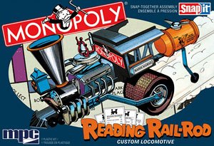 Reading Rail Rod Custom Locomotive Monopoly (Model Car)