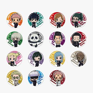 Jujutsu Kaisen Chocokawa Can Badge (Set of 15) (Anime Toy)