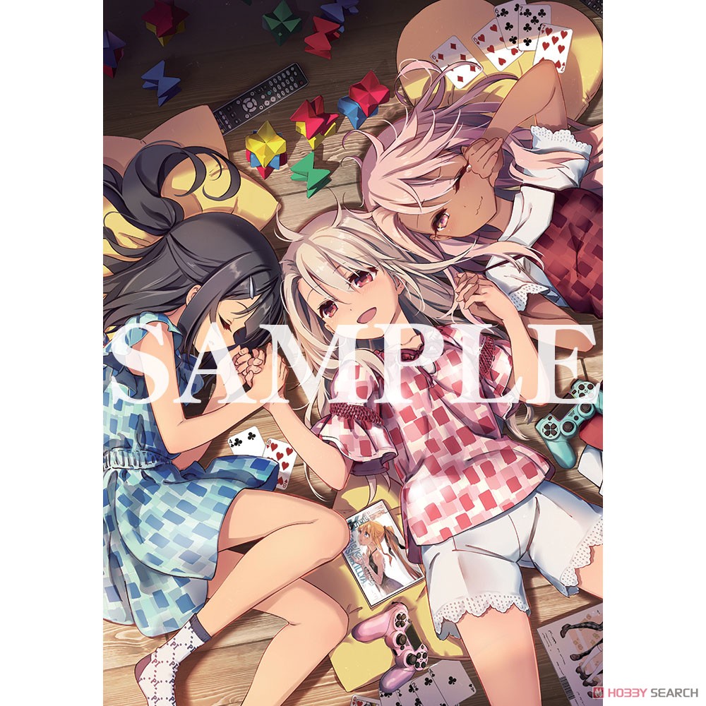 「Fate/kaleid liner プリズマ☆イリヤ」 ひろやまひろしイラスト B2タペストリー 〈イリヤ・美遊・クロエ〉 (キャラクターグッズ) 商品画像1