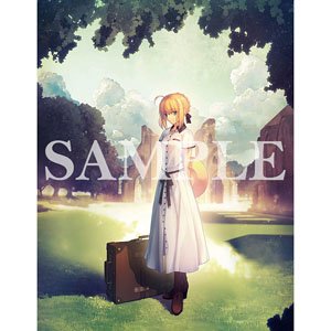 [Fate/stay night] Takashi Takeuchi Illust F6 Canvas Art [Saber] (Anime Toy)
