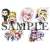[Type-Moon Gakuen Chibi Chuki!] Big Size Die-cut Sticker (Set of 5) (Anime Toy) Item picture1