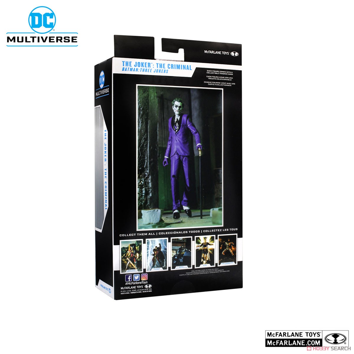 DC Comics - DC Multiverse: 7 Inch Action Figure - #087 The Joker (The Criminal) [Comic / Batman: Three Jokers] (Completed) パッケージ3