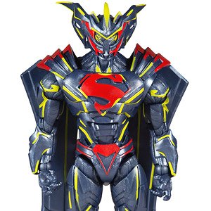 『DCコミックス』【DCマルチバース】7インチ・アクションフィギュア ＃091 アーマード・スーパーマン(エナージャイズド)［コミック］ (完成品)