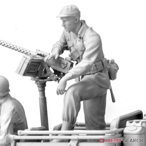 WWII アメリカ陸軍 小型四駆車ガンナー (プラモデル) その他の画像1