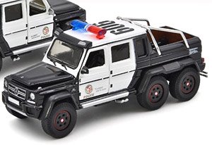 メルセデスベンツ G63 AMG 6x6 US ポリスカー (ミニカー)