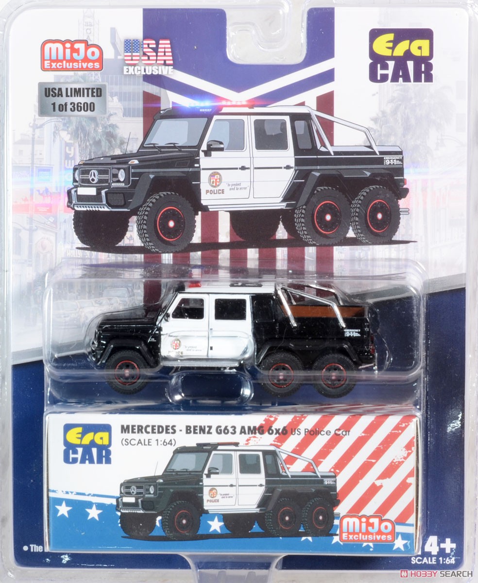 Mercedes-Benz G63 AMG 6x6 U.S. Police Car (Diecast Car) パッケージ2