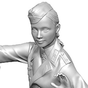 Pzkpfw IV German Female Tank Gunner (Plastic model)