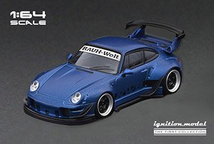 RWB 993 Matte Blue Metallic (Diecast Car)