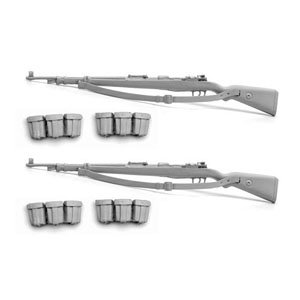 WWII German Kar98k (2 Pieces) (Plastic model)