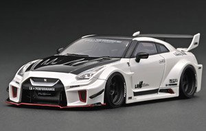 LB-Silhouette Works GT Nissan 35GT-RR White (Diecast Car)