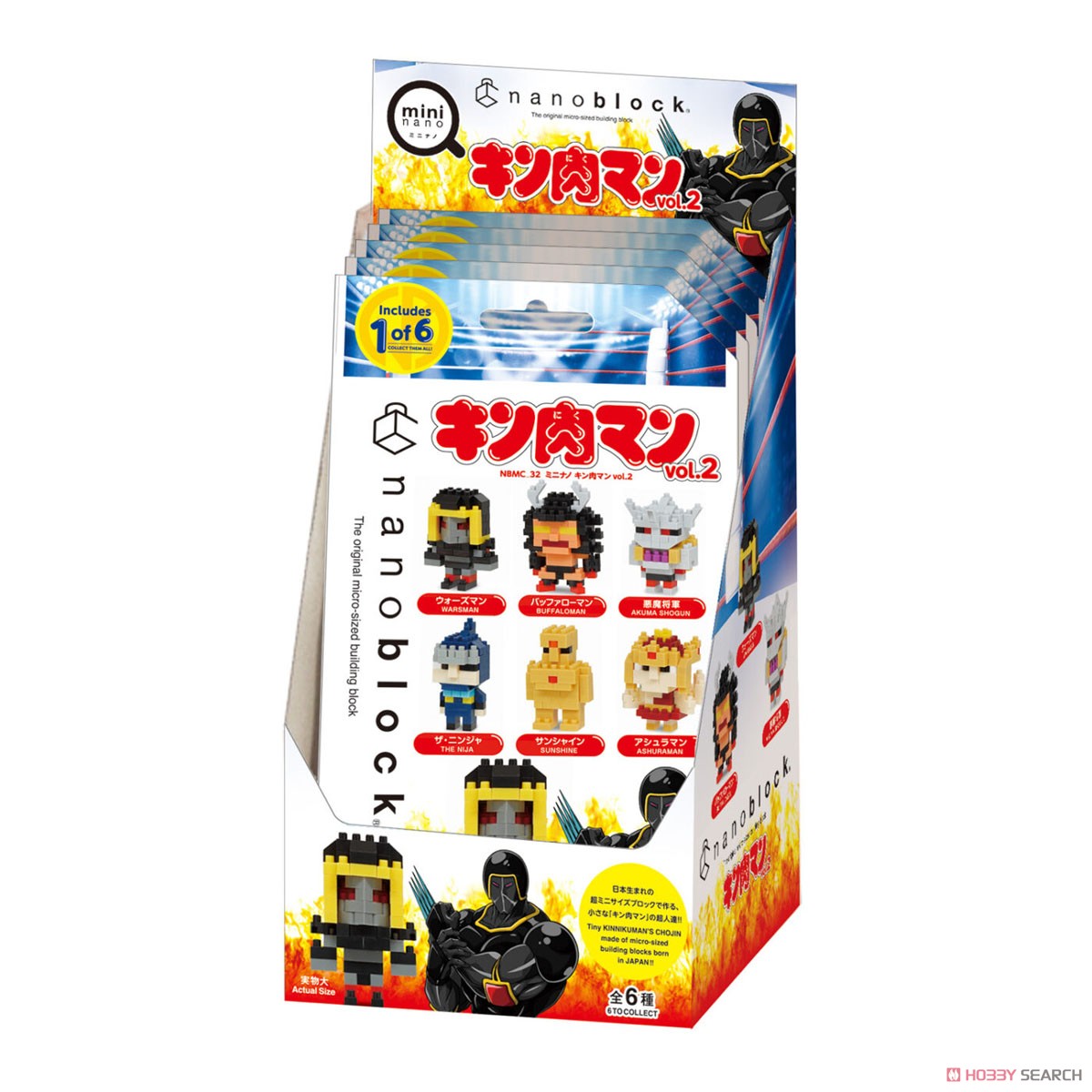 nanoblock ミニナノ キン肉マン Vol.2 (6個入り) (ブロック) パッケージ3