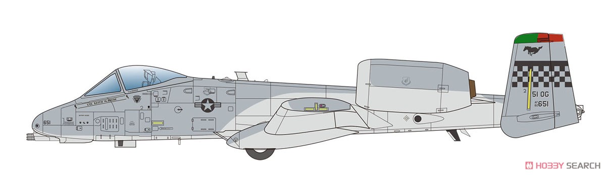 アメリカ空軍 攻撃機 A-10C サンダーボルトII `アッサム・ドラッギンズ` (プラモデル) その他の画像1