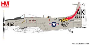 A-1Hスカイレイダー `アメリカ海軍 VA-176` (完成品飛行機)