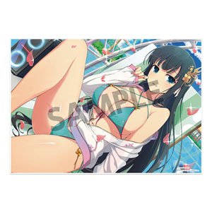 Shinovi Master Senran Kagura New Link Visual Acrylic Plate Ikaruga (Legend Bakunyu Festival) (Anime Toy)