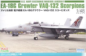 US Navy EA-18G Growler `VAQ-132 Scorpions` (Plastic model)