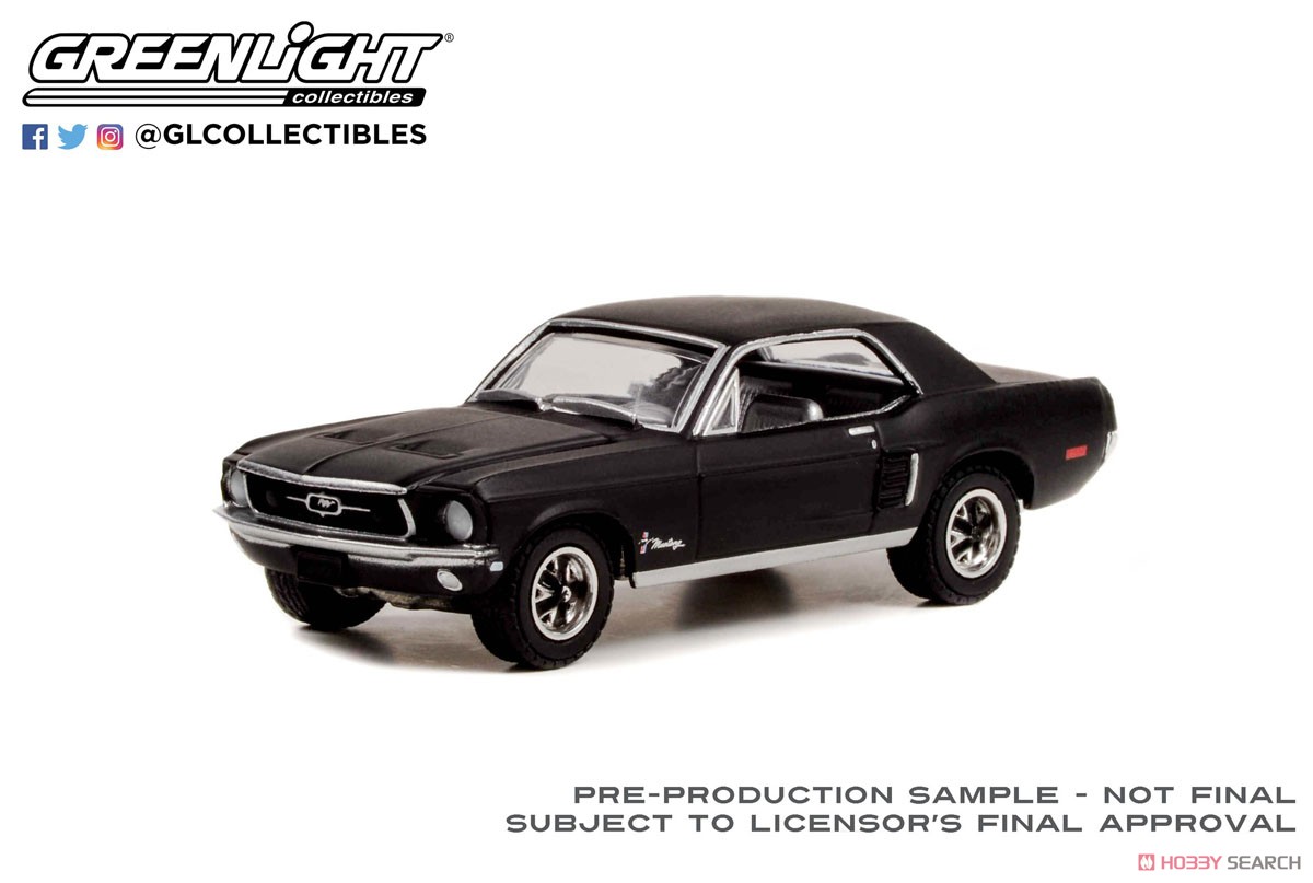 1968 Ford Mustang Coupe `He Country Special` - Bill Goodro Ford, - Stealth Black (ミニカー) 商品画像1